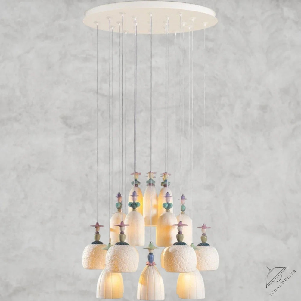Mademoiselle 24-Lights Blossoms Chandelier