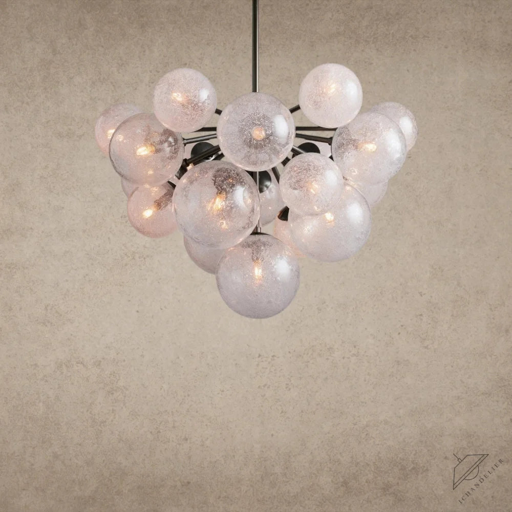 19 Lights / Bronze Mandoza Chandelier 19/ 37 Lights