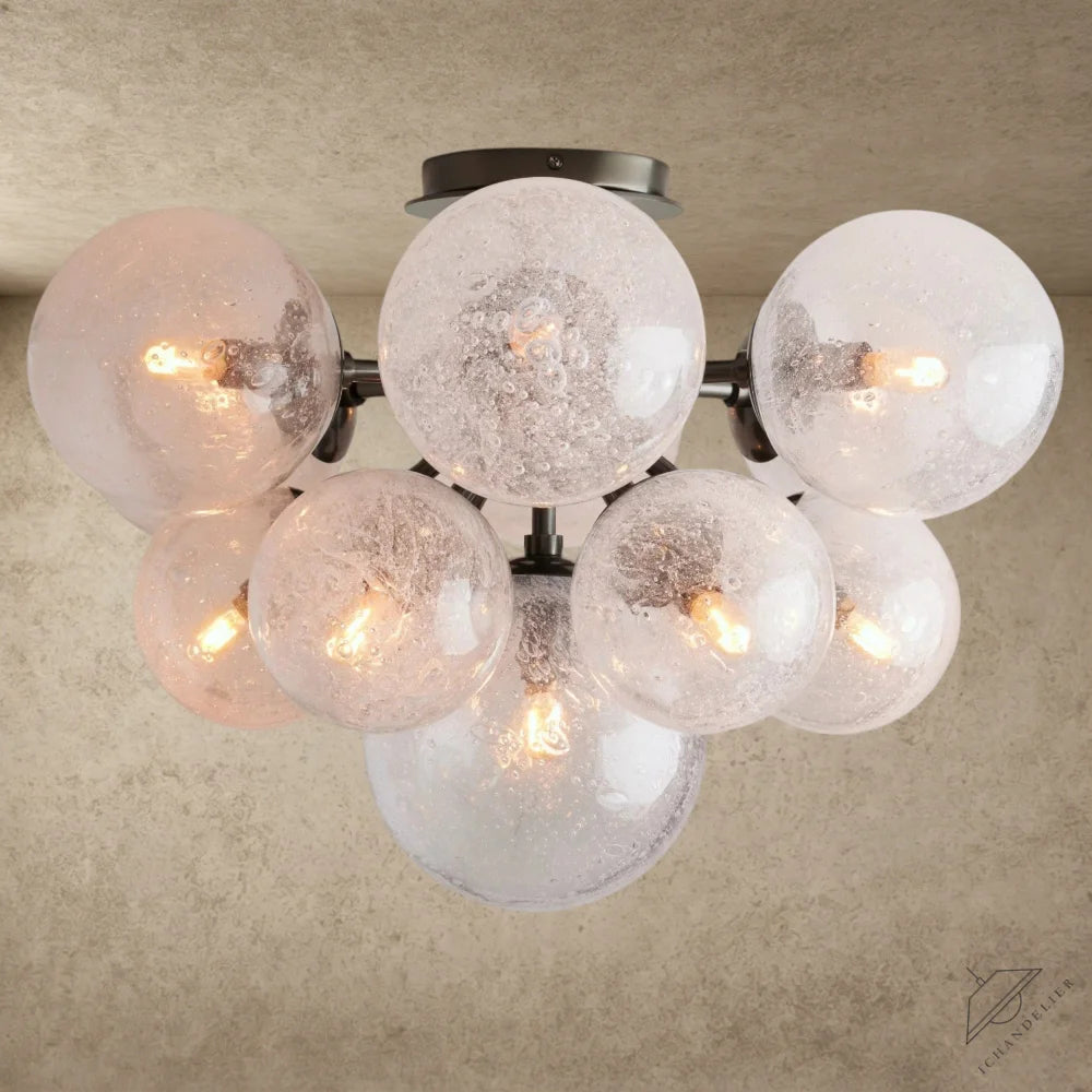 Bronze Mandoza Flush Mount