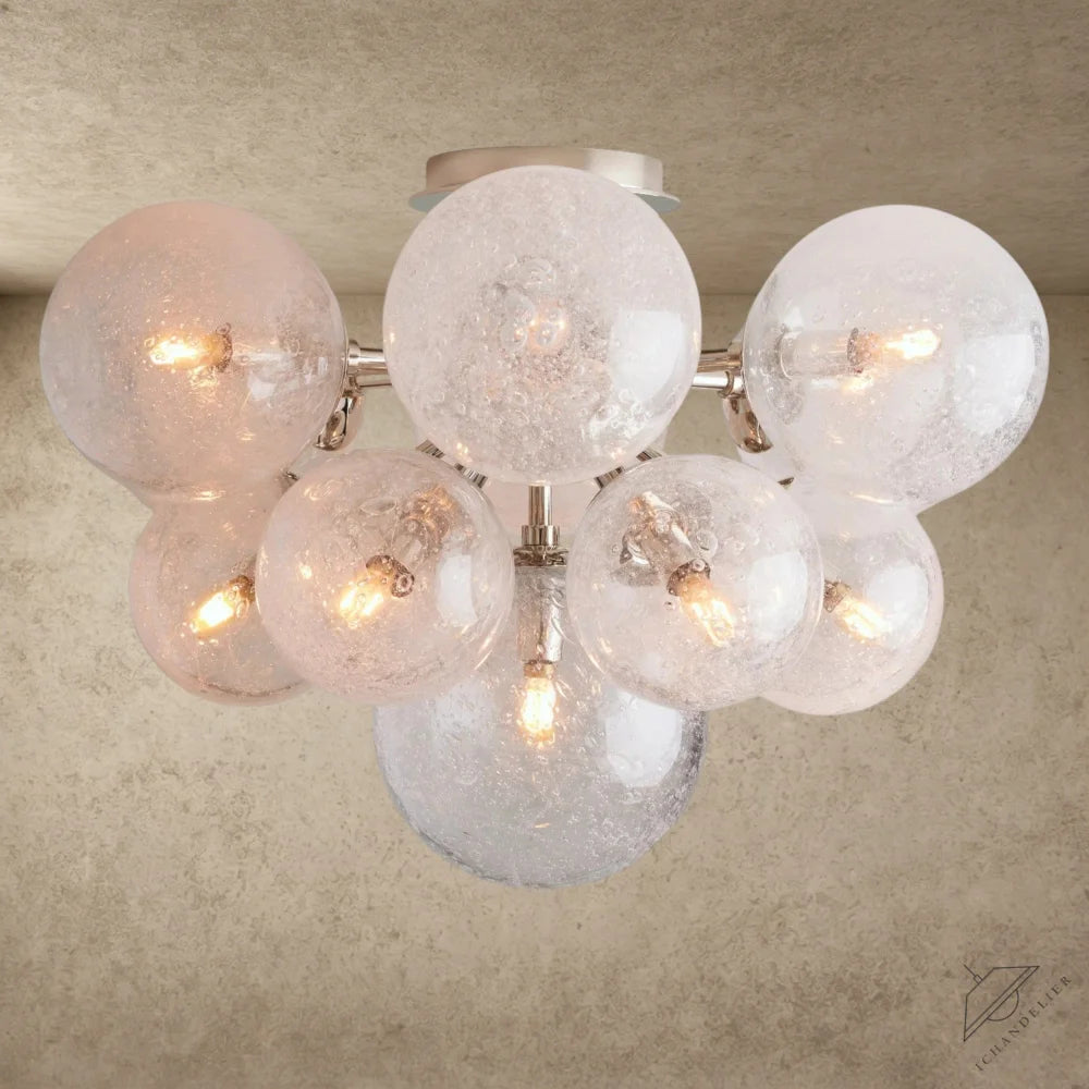 Nickle Mandoza Flush Mount