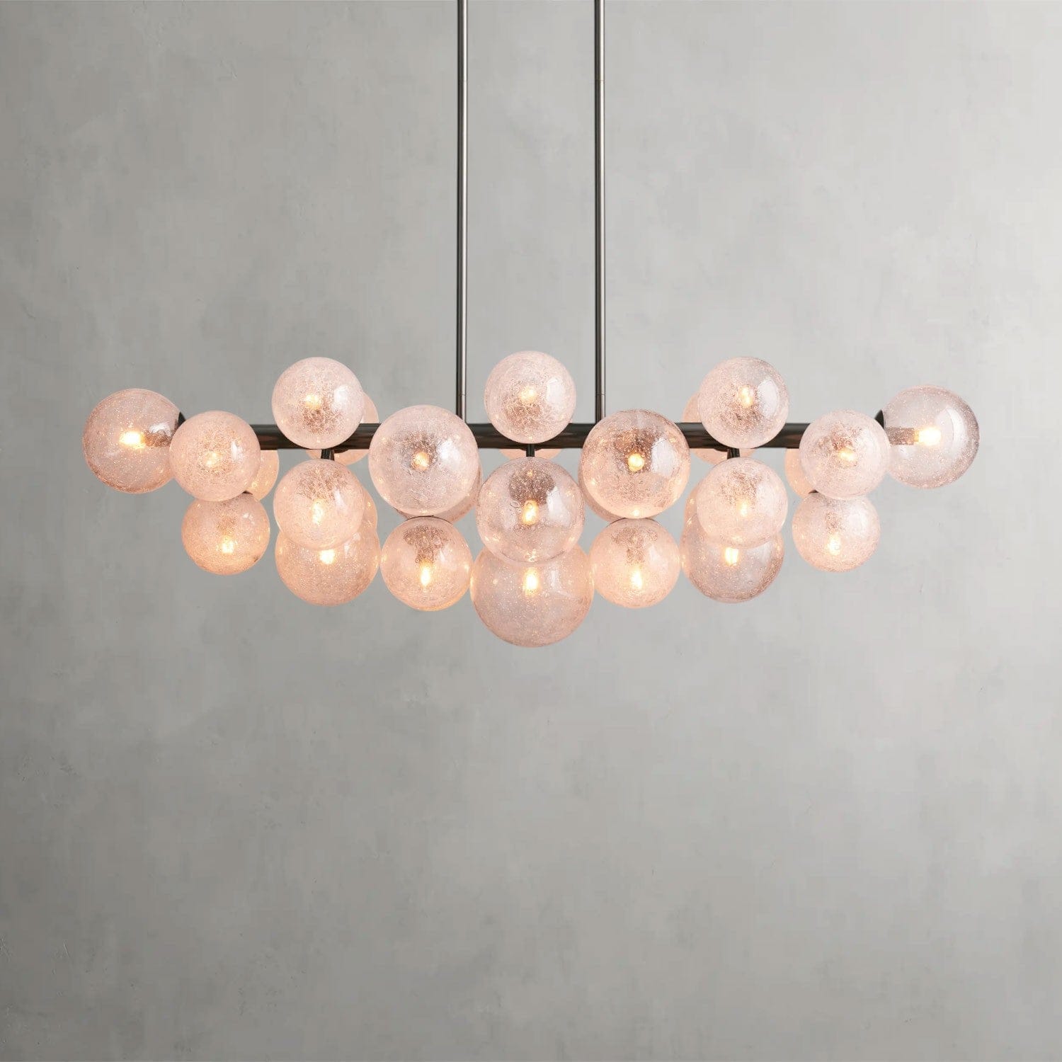 Bronze Mandoza Linear Chandelier