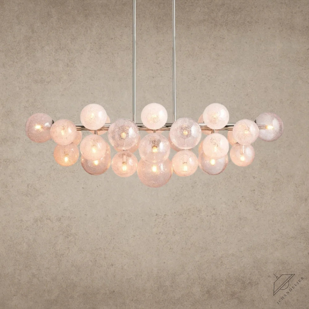 Nickle Mandoza Linear Chandelier