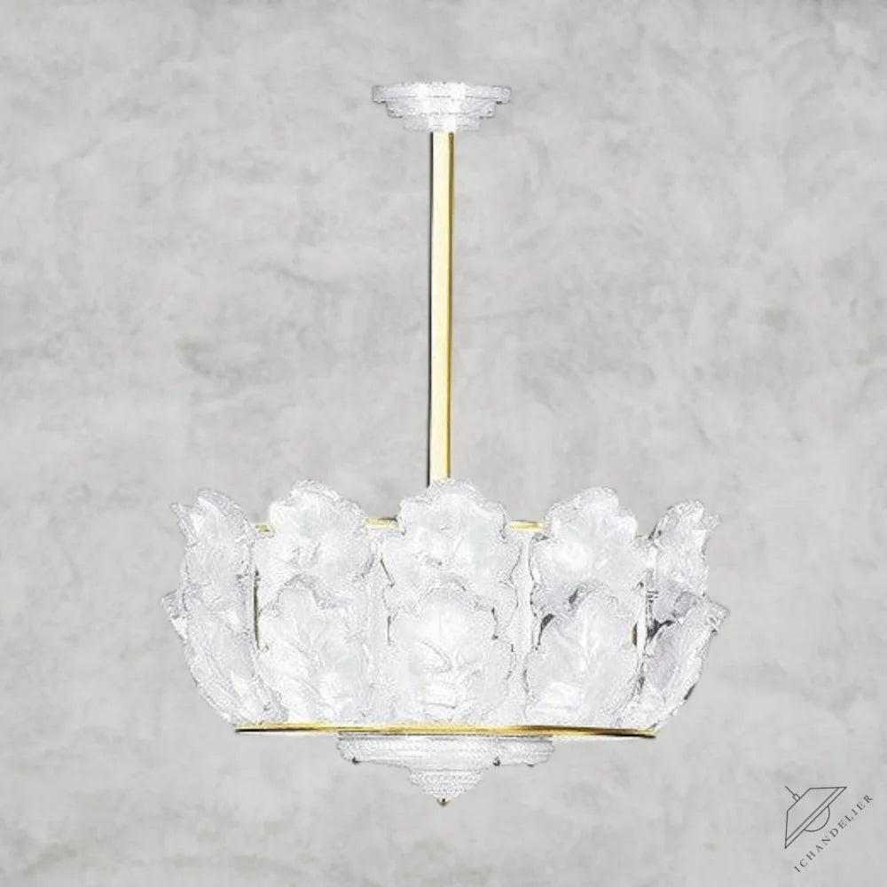 Maple Leaf Crystal Chandelier