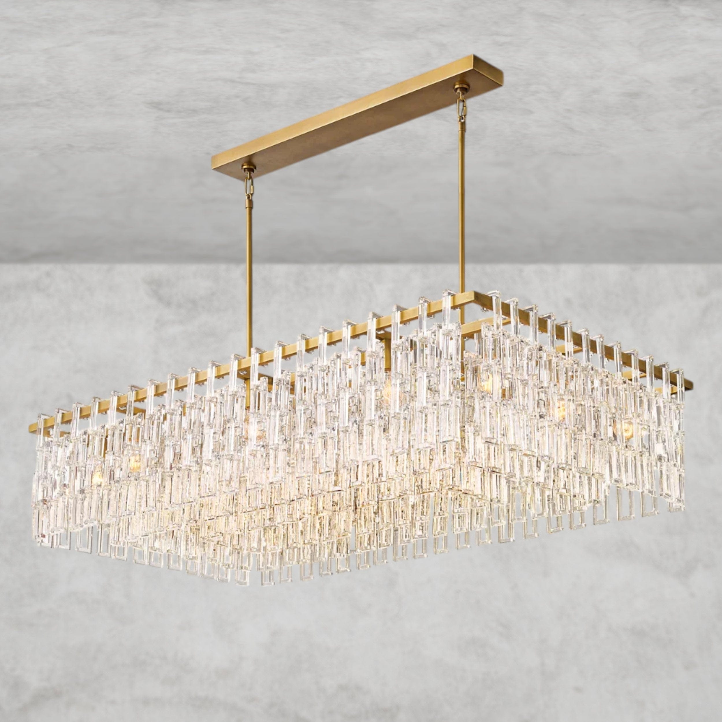 Marignan Rectangular Chandelier 60