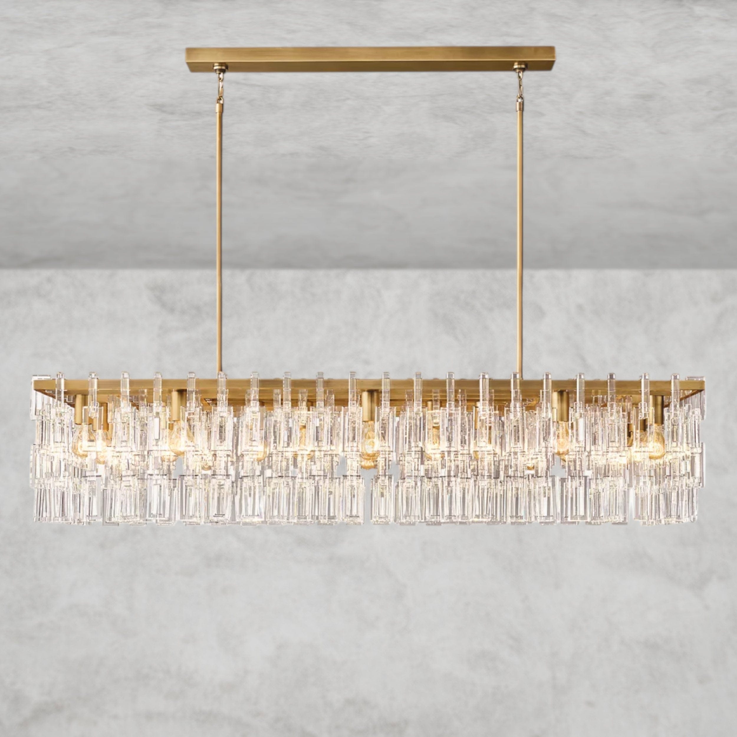 Marignan Rectangular Chandelier 60