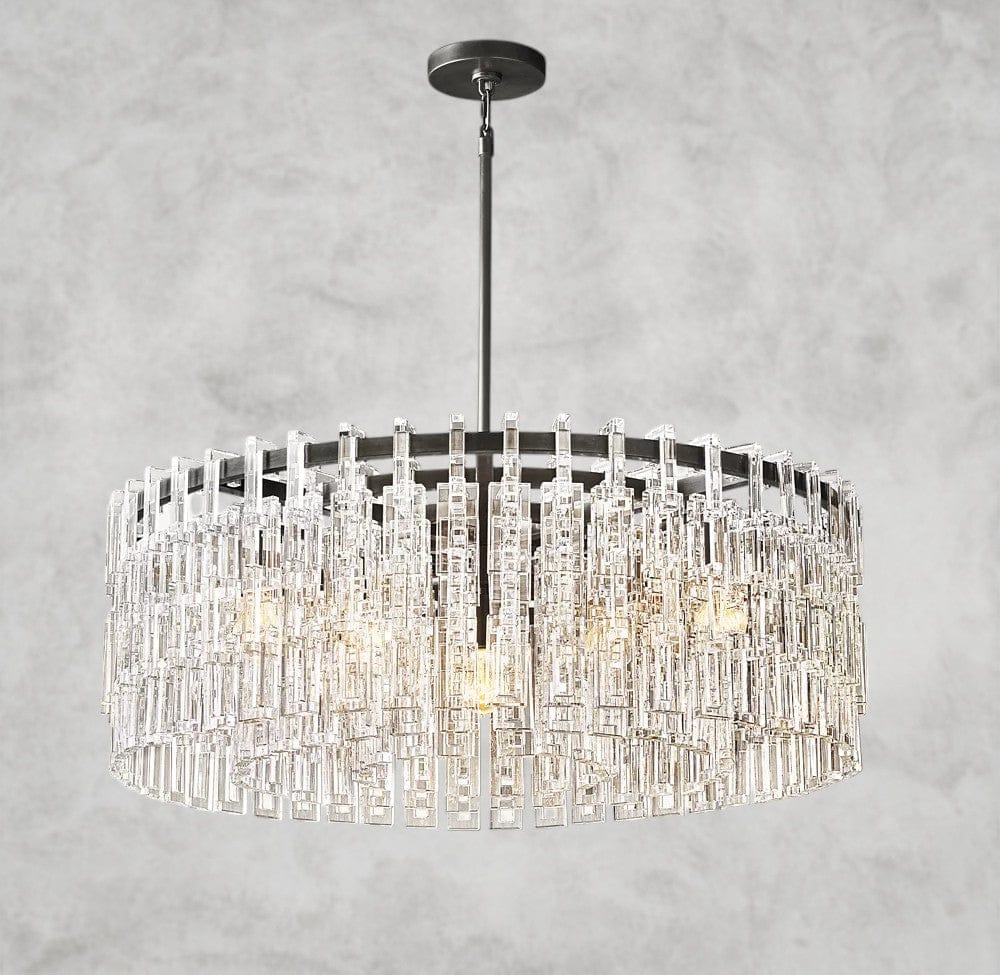 36" / Bronze Marignan Round Chandelier 36", 48", 60"