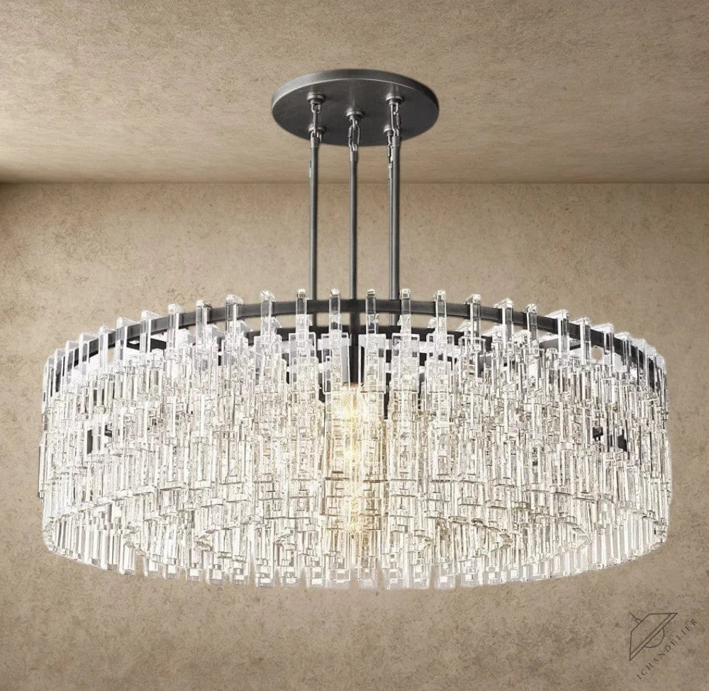 48" / Bronze Marignan Round Chandelier 36", 48", 60"