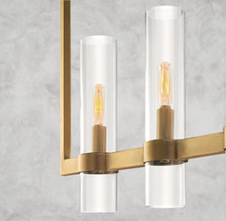 Ravelle Linear Chandelier 59", 73"