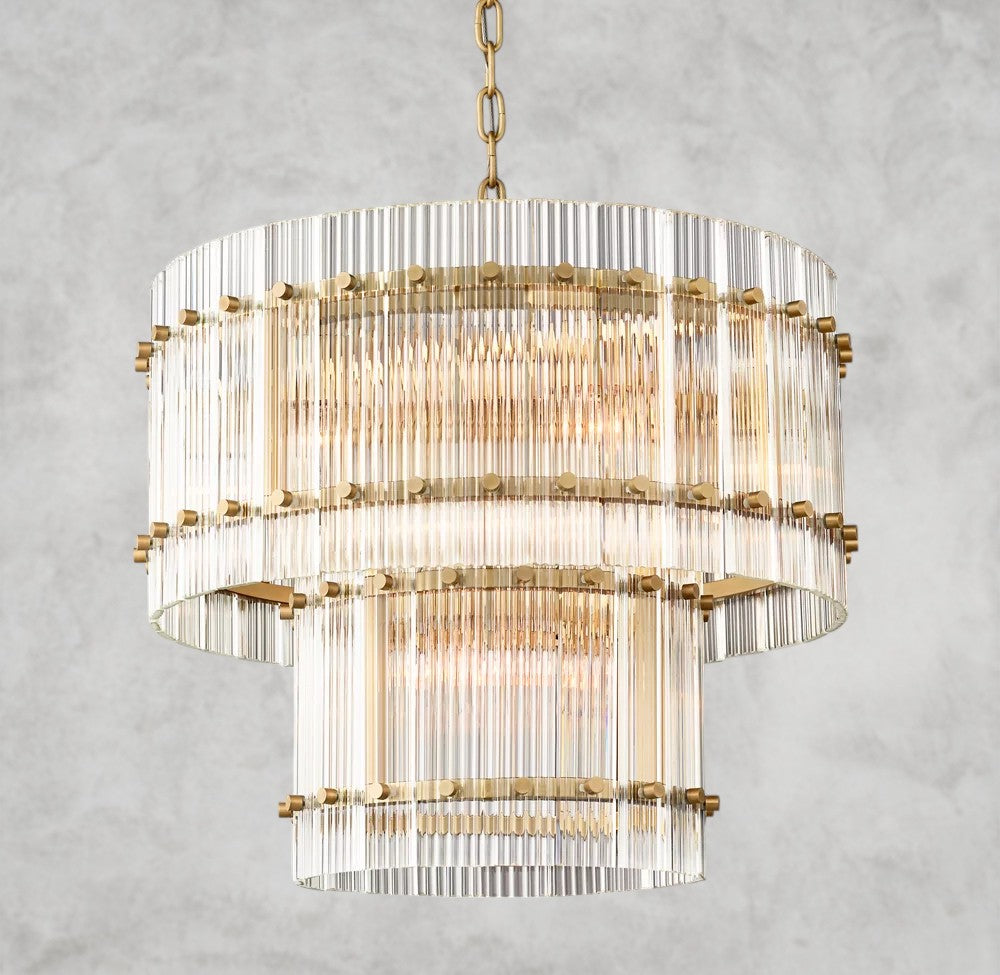 San Marco Two-Tier Round Chandelier 22", 37", 48", 60"