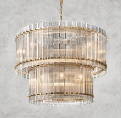 San Marco Two-Tier Round Chandelier 22", 37", 48", 60"