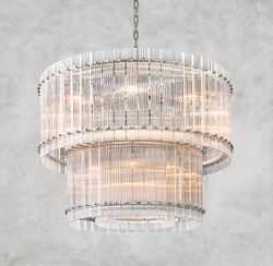 San Marco Two-Tier Round Chandelier 22", 37", 48", 60"
