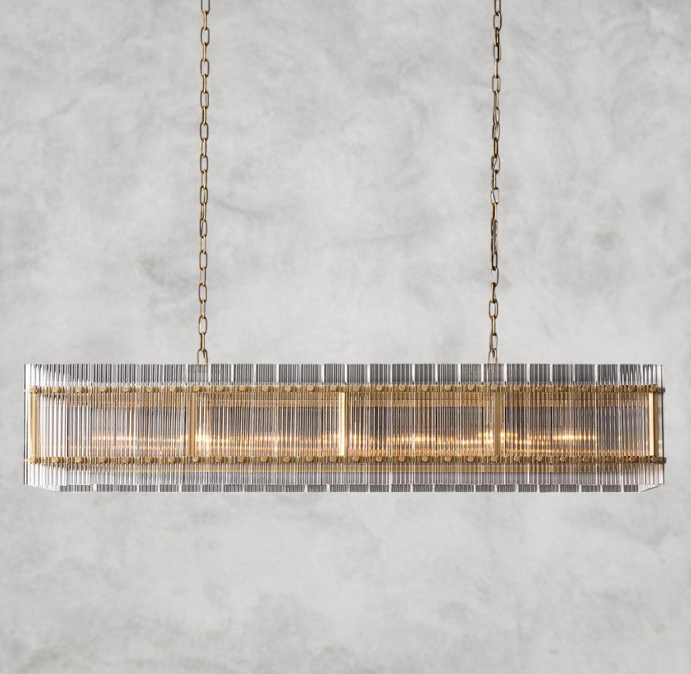 San Marco Rectangular Chandelier 54", 72"