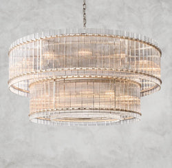 San Marco Two-Tier Round Chandelier 22", 37", 48", 60"