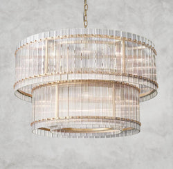 San Marco Two-Tier Round Chandelier 22", 37", 48", 60"