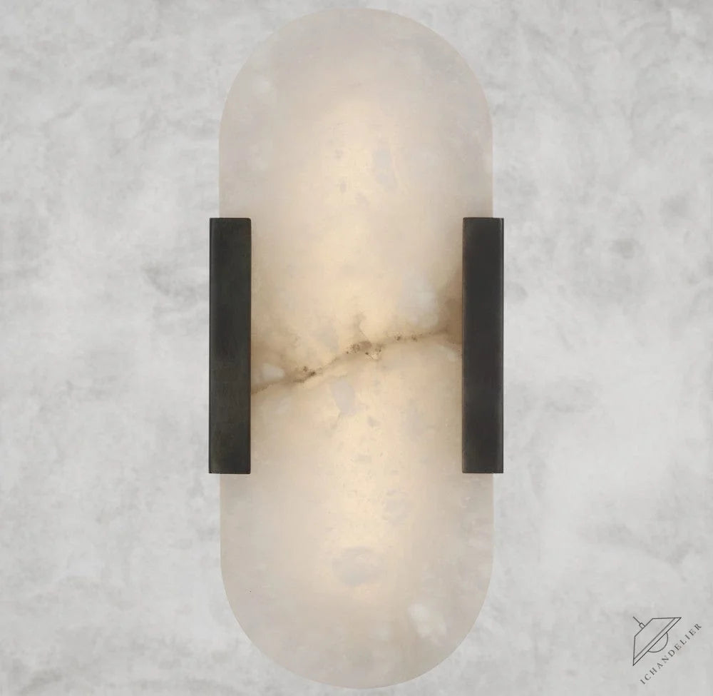 10" / Bronze Melange Elongated Sconce 10", 20", 28"