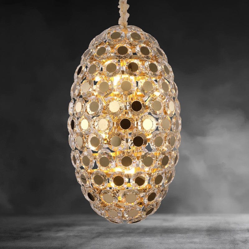 Micael14-Light Crystal Geometric Chandelier