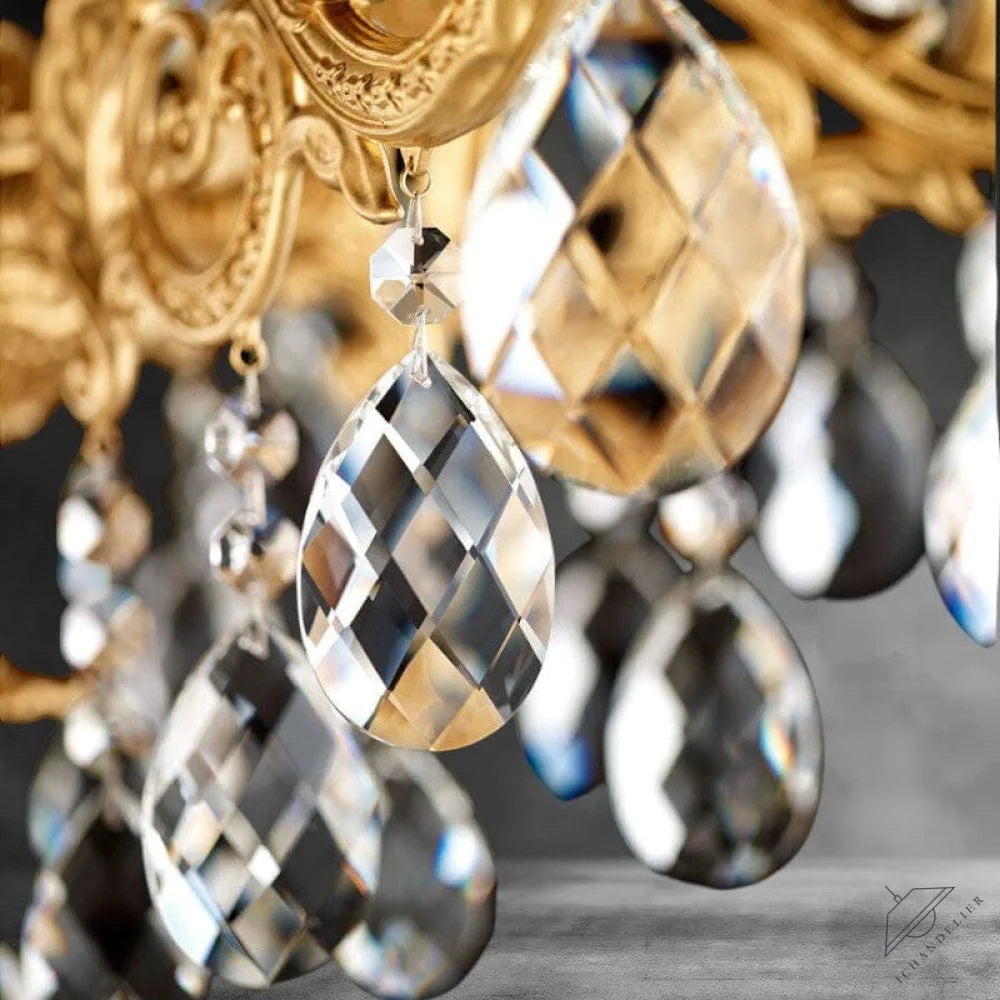 Milano 12-light Crystal Chandelier 32"