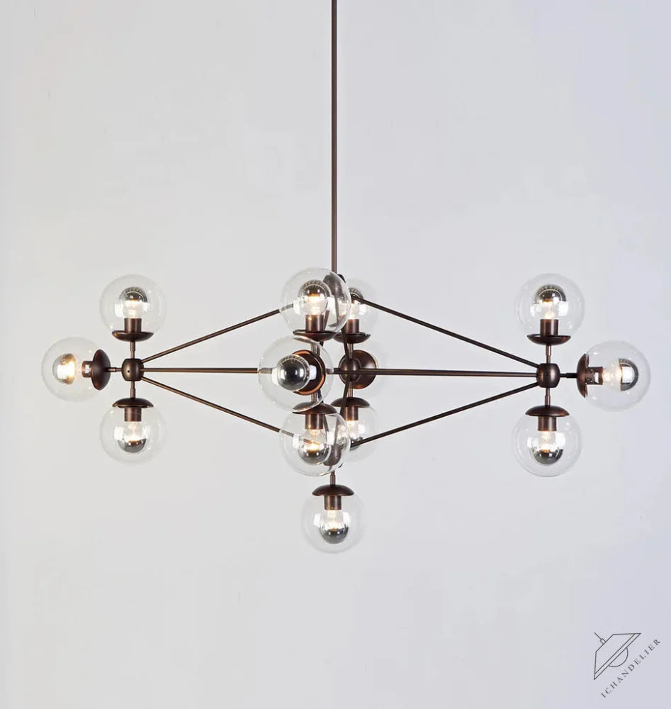 Modo Chandelier - Diamond, 13 Globes