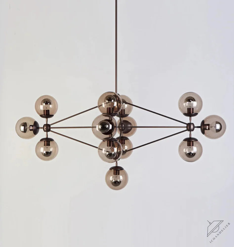 Modo Chandelier - Diamond, 13 Globes