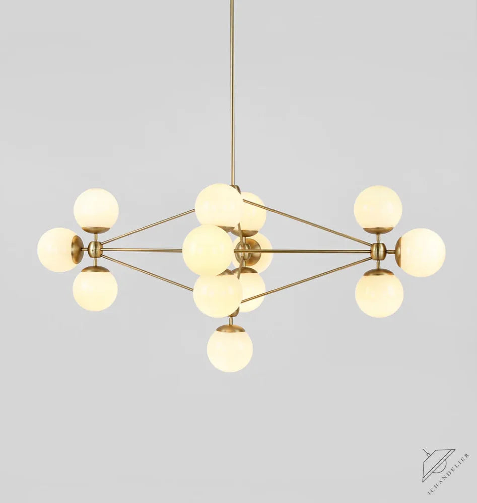 Modo Chandelier - Diamond, 13 Globes