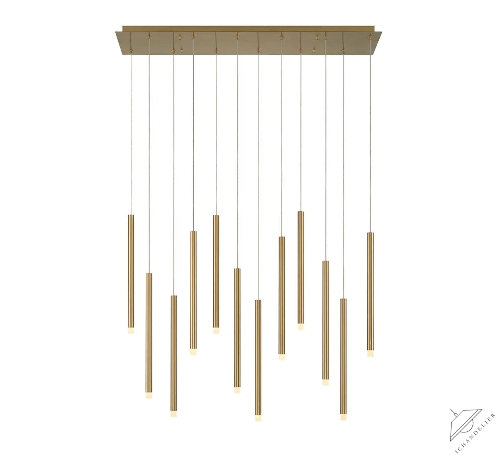 Monna Lights Linear LED Chandelier