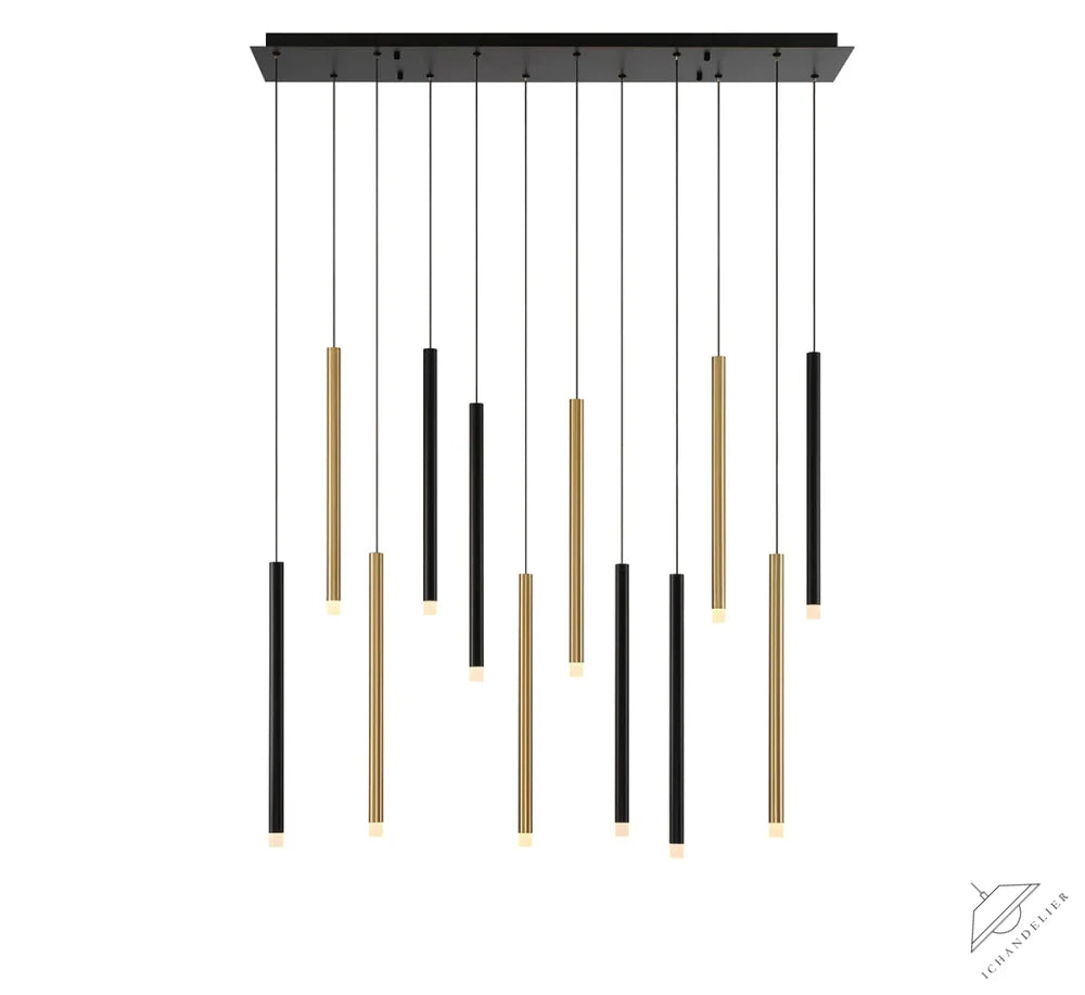 Monna Lights Linear LED Chandelier