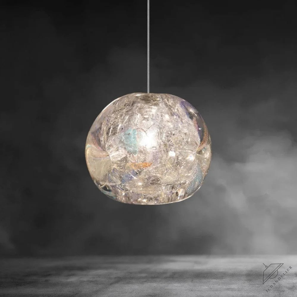 Brass Nature Inspired Pendant Light