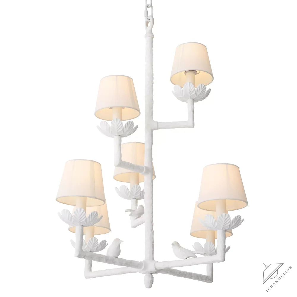 Nature Modern Chandelier - [Matte White Finish]