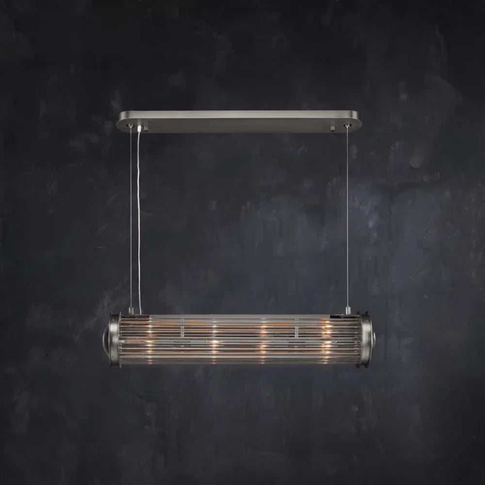 Newton Rectangular Pendant Natural