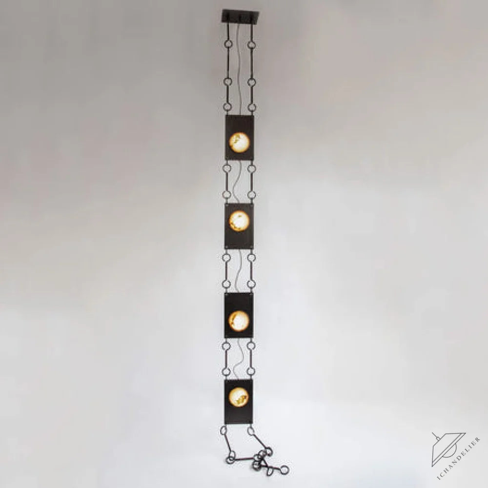 Nima Drop Modern Luxury Alabaster Chandelier