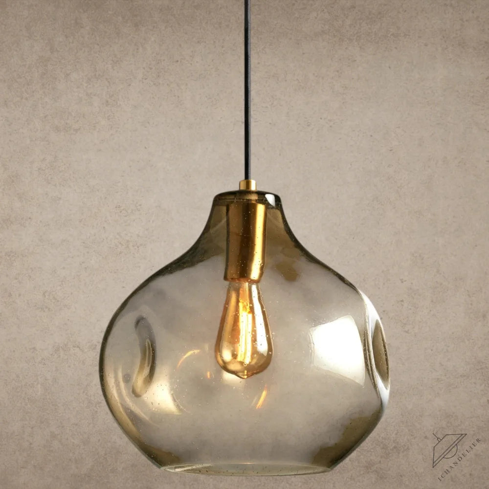 12" / Smoke Organic Pendant 8", 12", 16"
