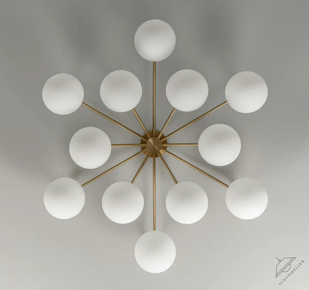 Orion Oval Flush Mount Base Chandelier Ø47.8″