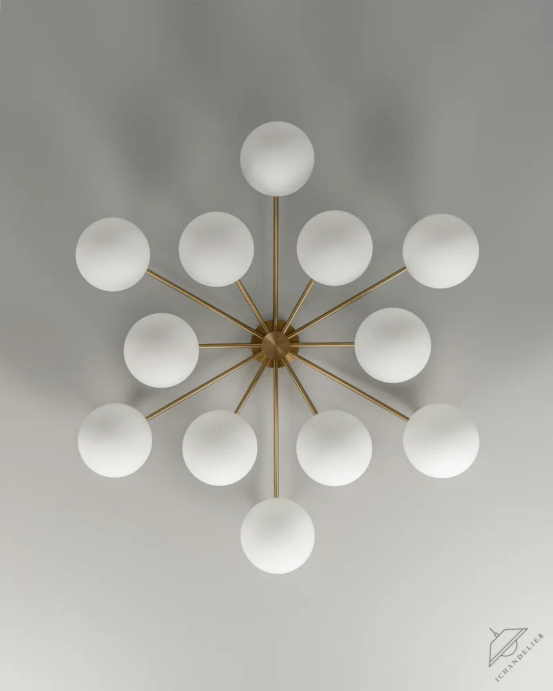 Orion Oval Flush Mount Base Chandelier Ø47.8″
