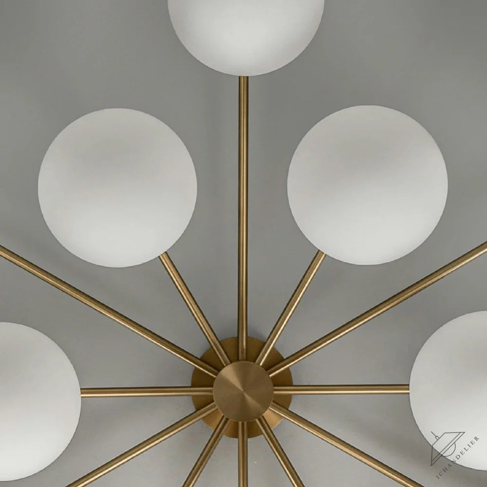Orion Oval Flush Mount Base Chandelier Ø47.8″
