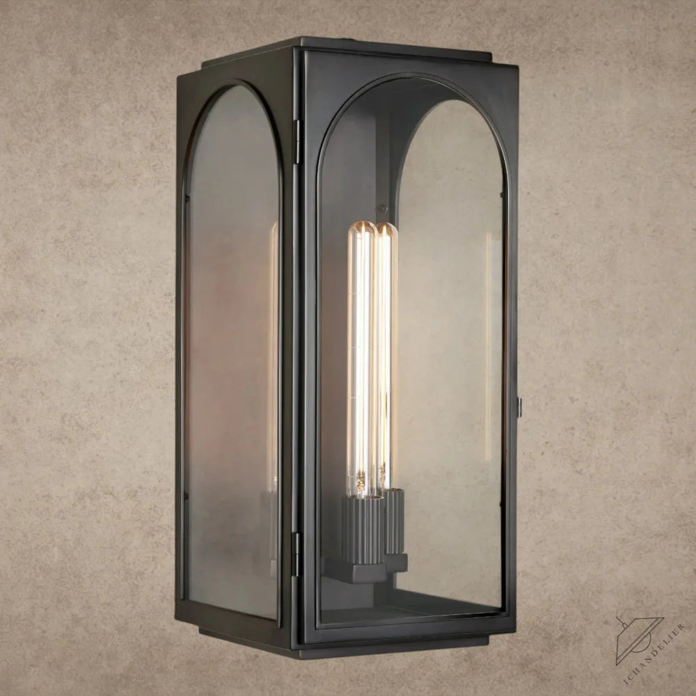 24" / Bronze Palladian Outdoor Sconce 13", 19", 24"