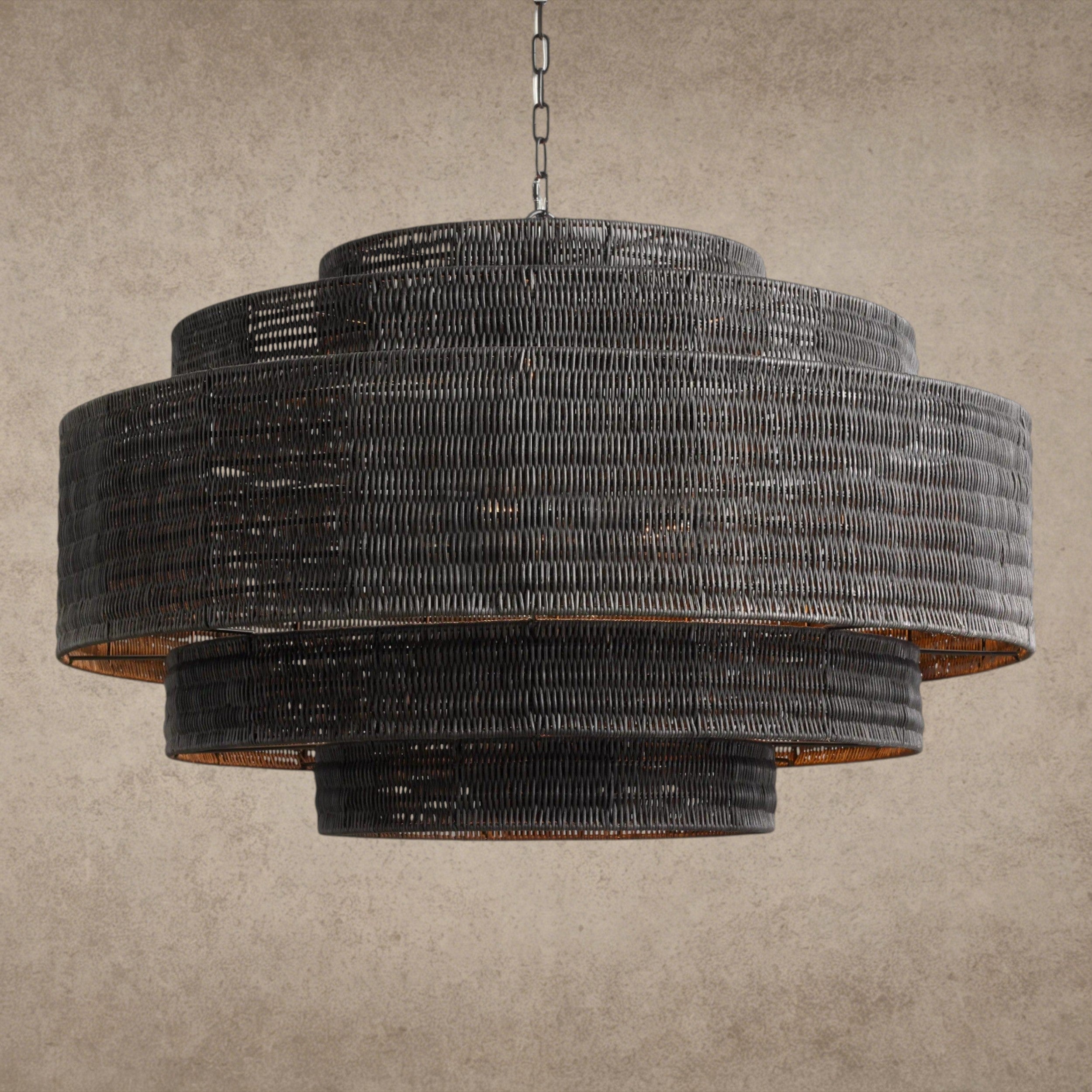 40" / Black Paloma Chandelier 28", 40"