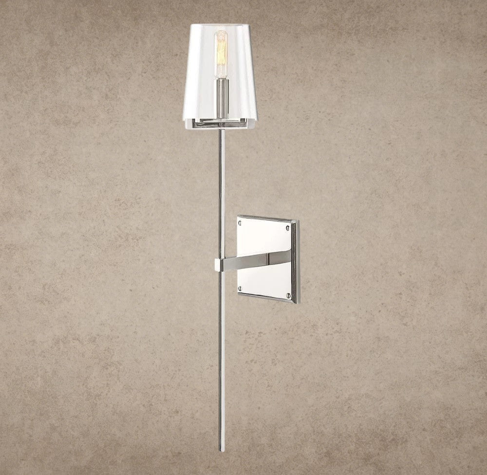 Nickle Pauillac Torch Sconce