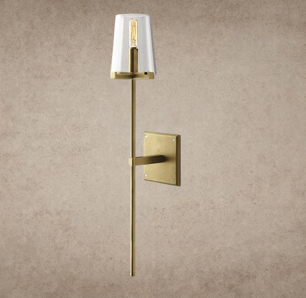 Brass Pauillac Torch Sconce