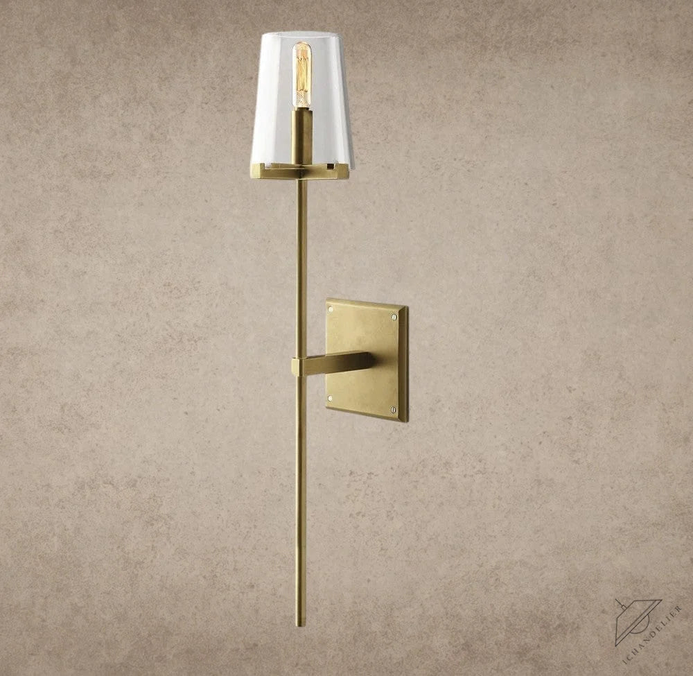 Brass Pauillac Torch Sconce