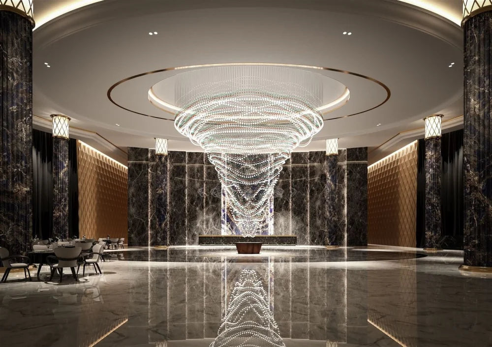 Pearl Curtain Customize Chandelier