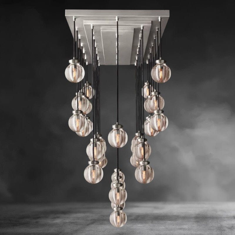 Pearl Rectangular Chandelier 36", 54", 72"