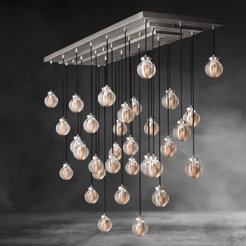 Pearl Rectangular Chandelier 36