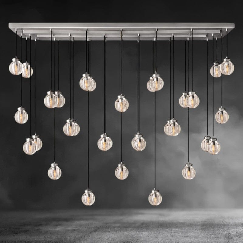 Pearl Rectangular Chandelier 36