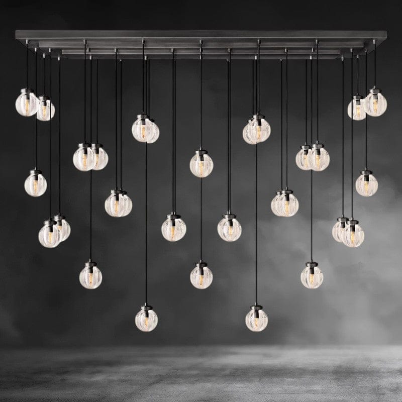 Pearl Rectangular Chandelier 36