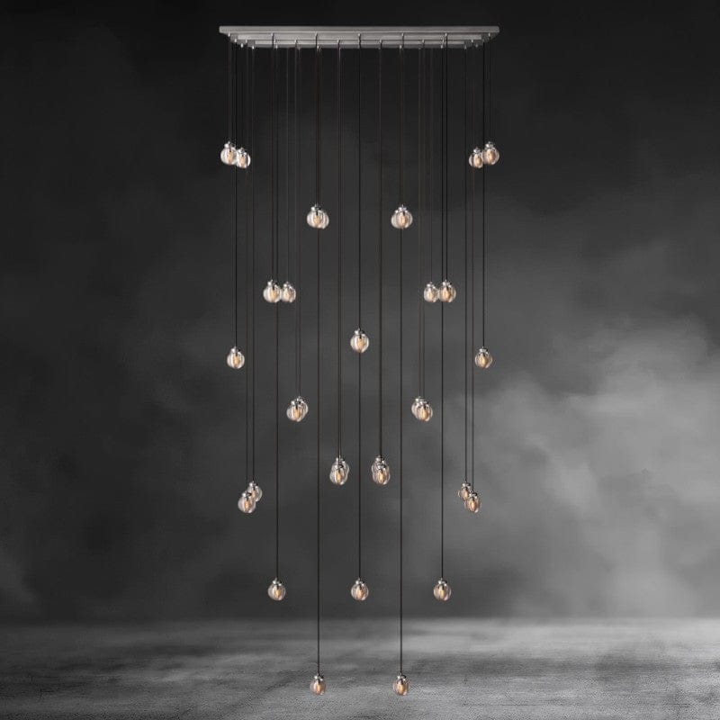 Pearl Rectangular Chandelier 36", 54", 72"