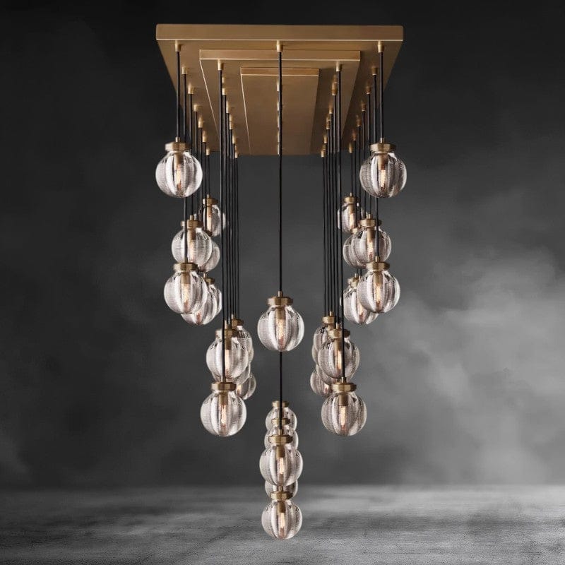 Pearl Rectangular Chandelier 36