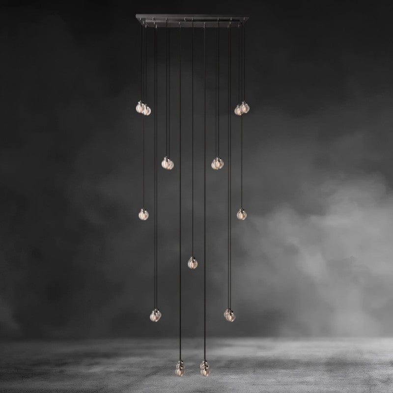 Pearl Rectangular Chandelier 36