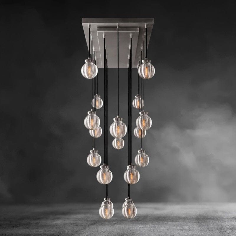 Pearl Rectangular Chandelier 36