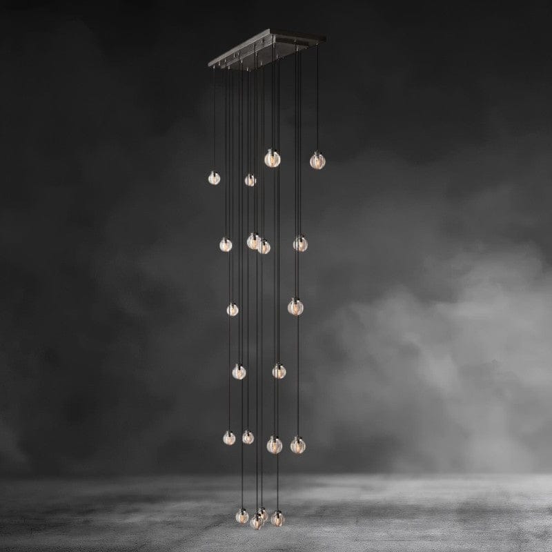 Pearl Rectangular Chandelier 36