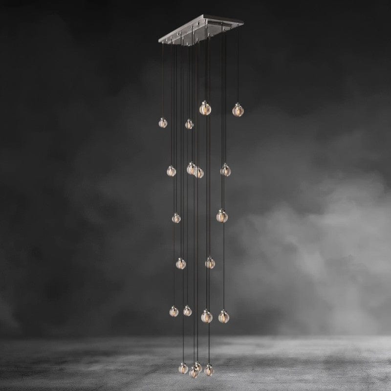Pearl Rectangular Chandelier 36